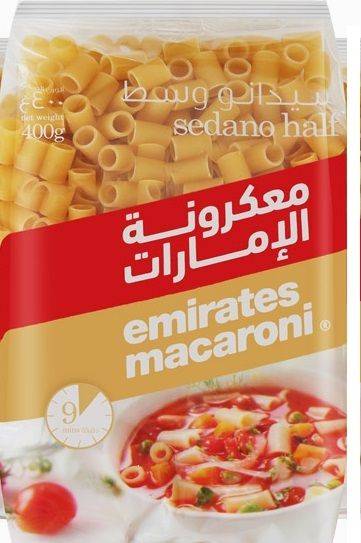 Emirates Macaroni Sedano Half Pasta 400 G
