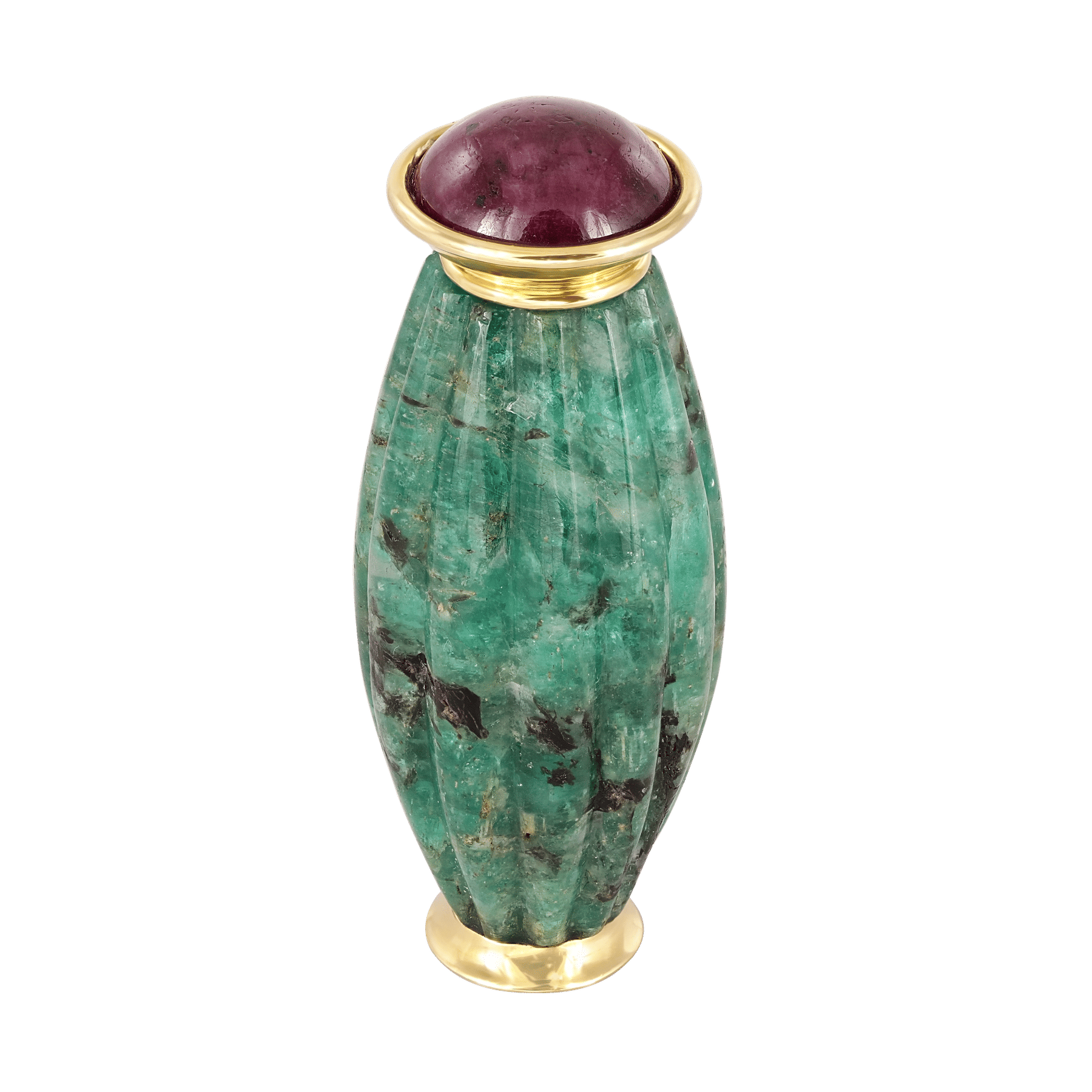 1 - Front of Emerald and Ruby by Emil Becker