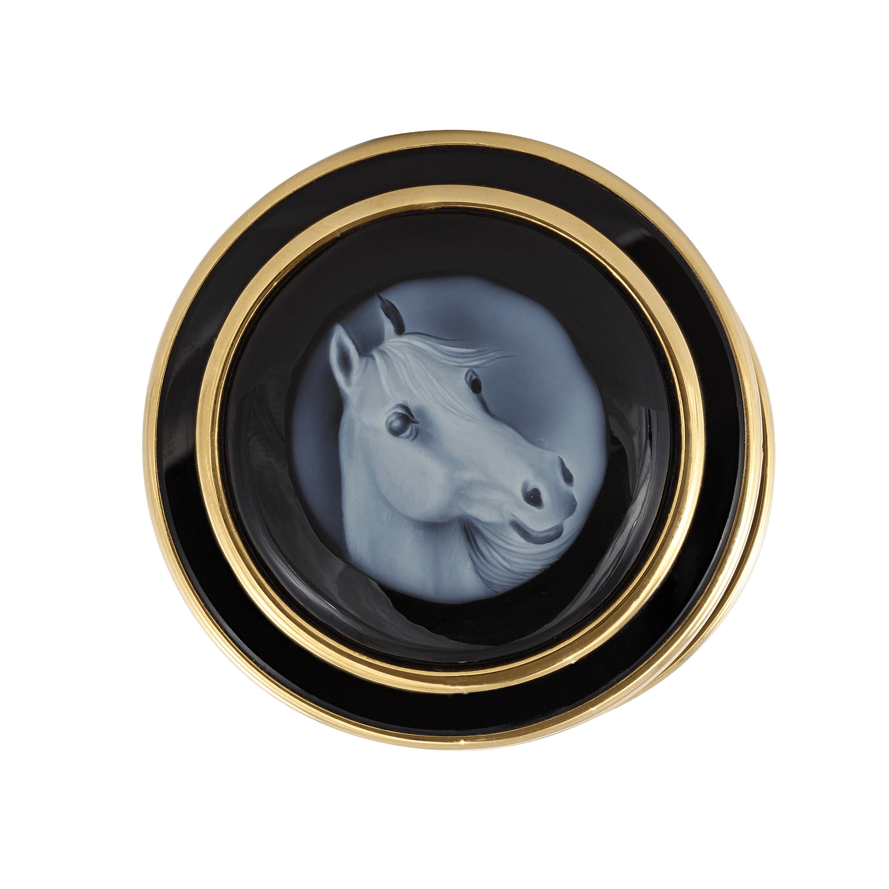 2 - Top of Equestrian White and Black Onyx by Emil Becker jcecSyZ78Y