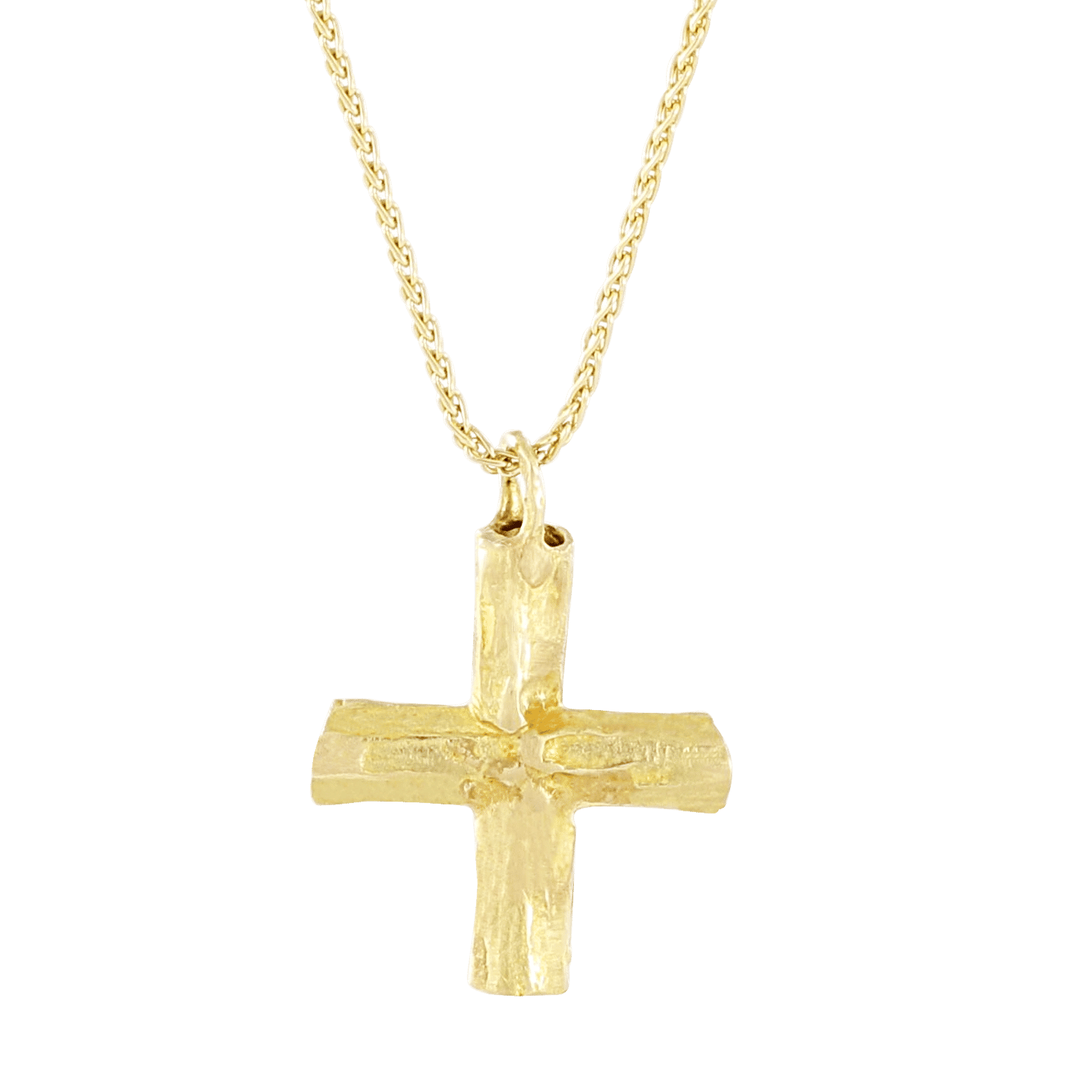Bamboo Cross Pendant 1