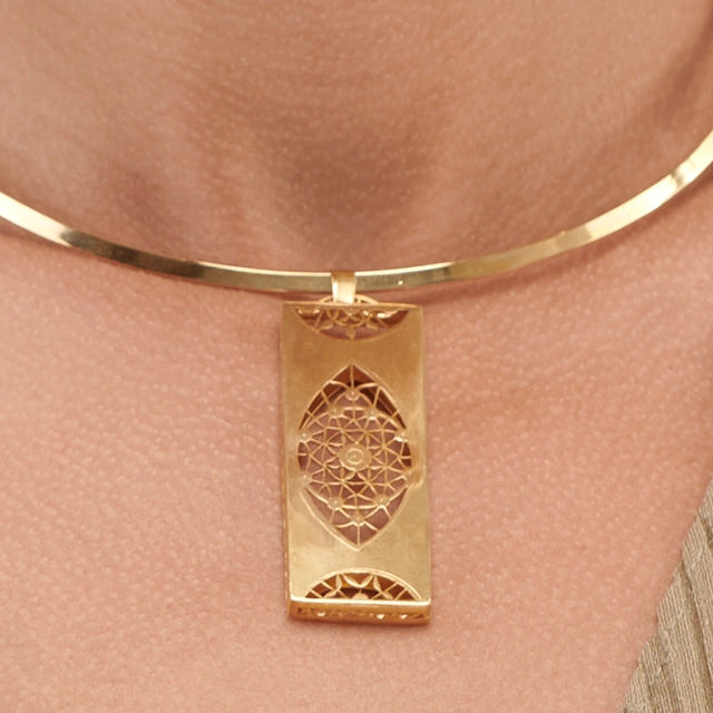 Close up of Sanctuary Pendant