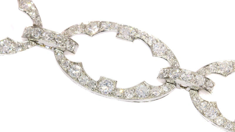 Detail image of Art Deco - Belle Epoque Diamond Bracelet