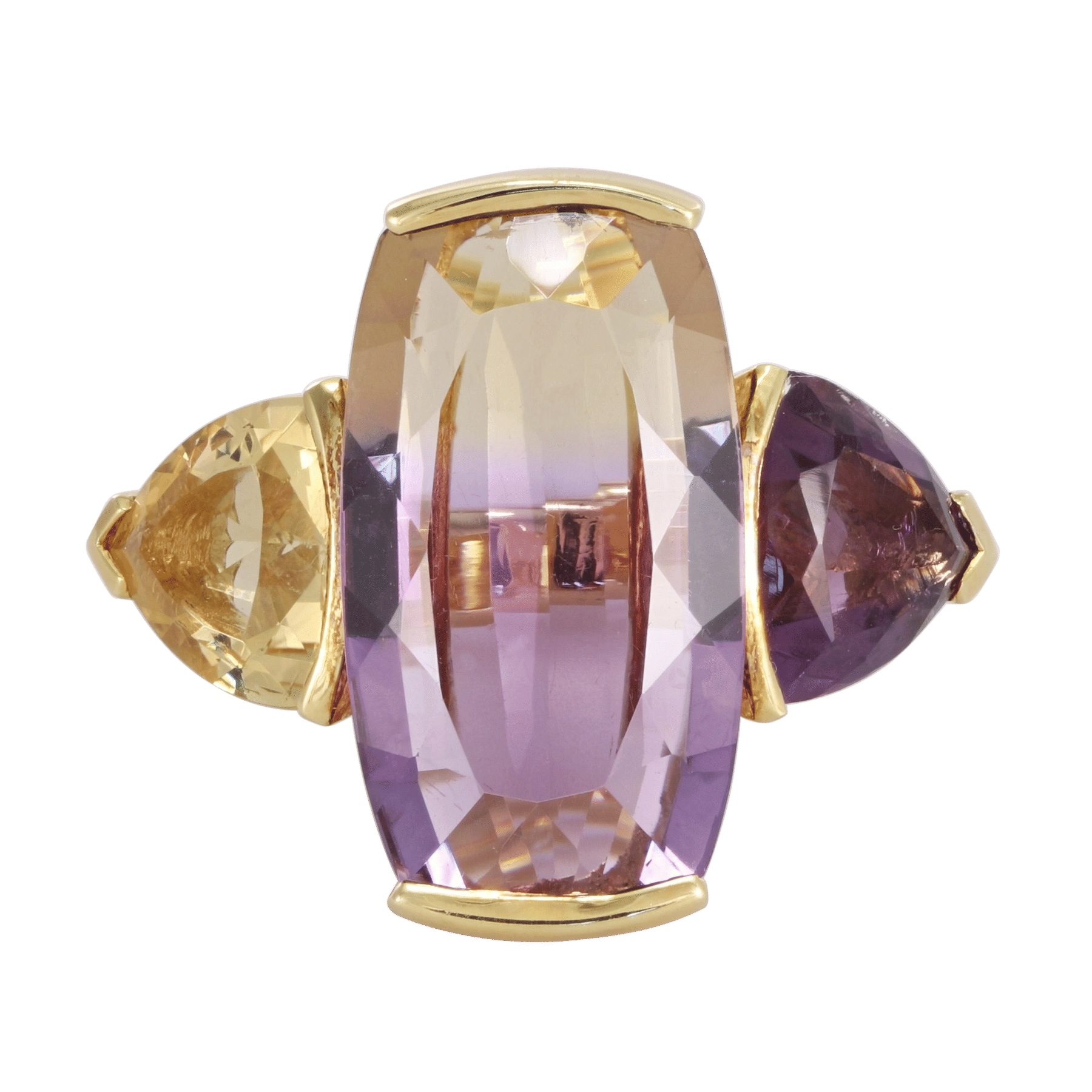 Front image of Ametrine Casamance Ring by Laurent de Chavagnac