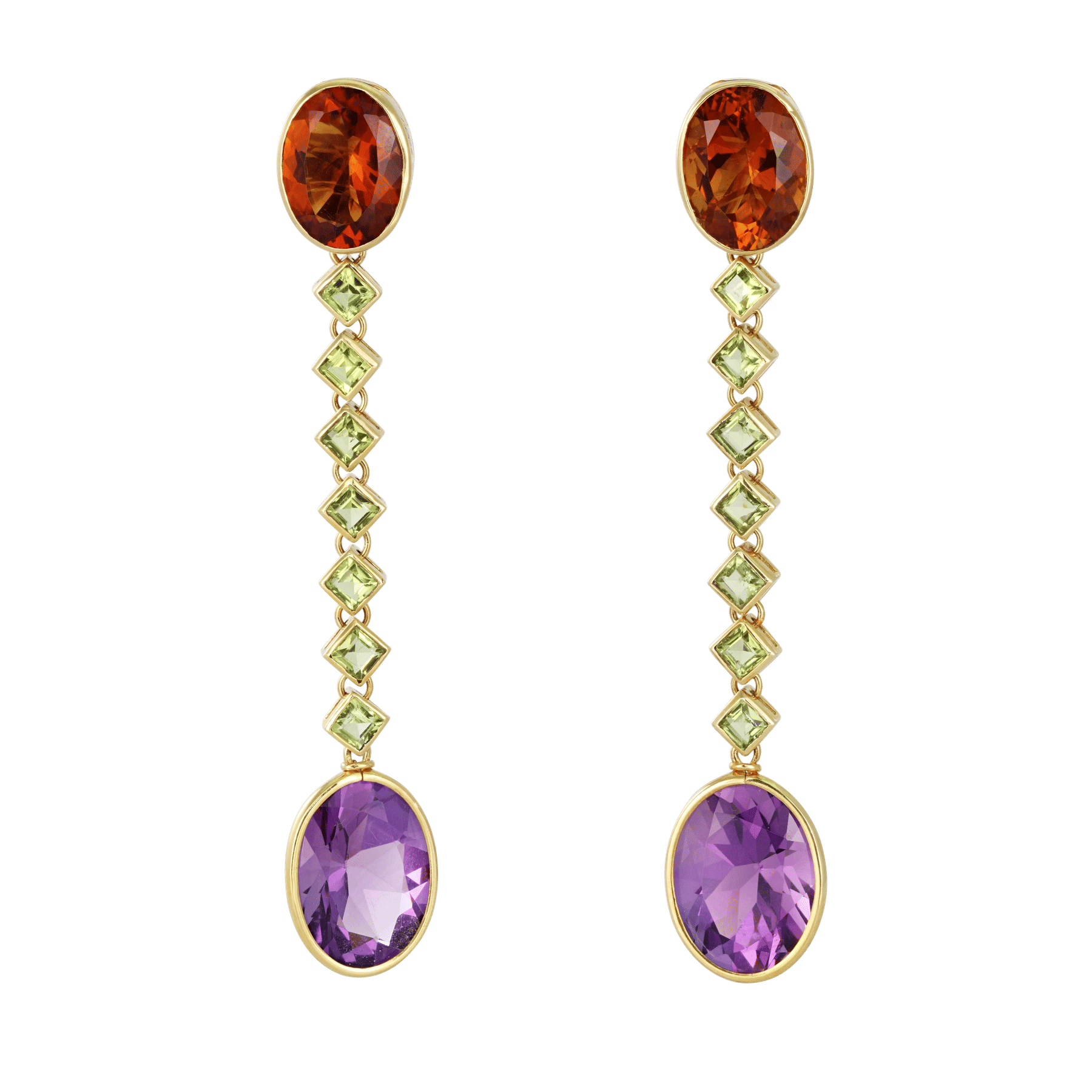 Front image of Flagrant Delhi Earrings by Laurent de Chavagnac