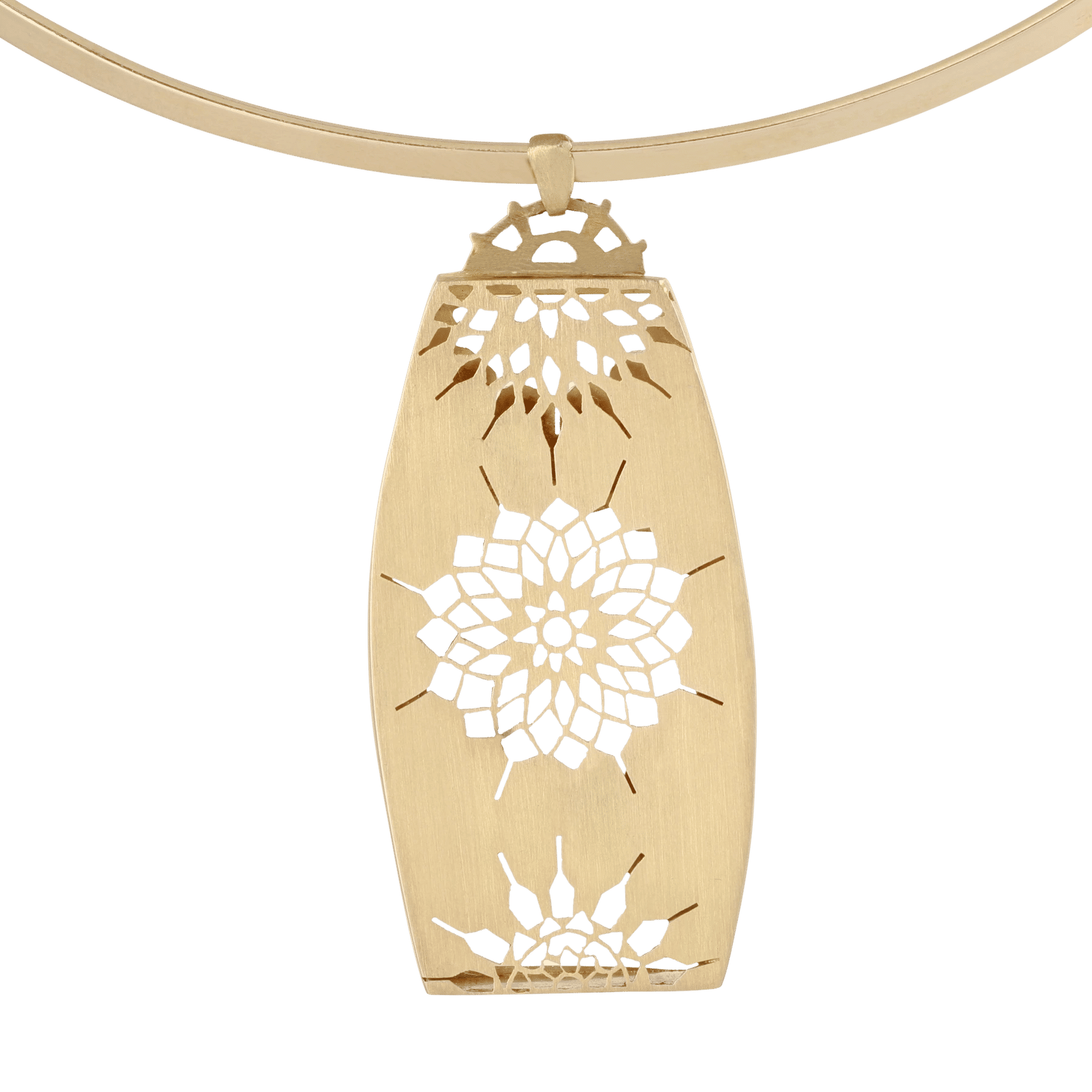 Front image of Sanctuary Rosette Pendant