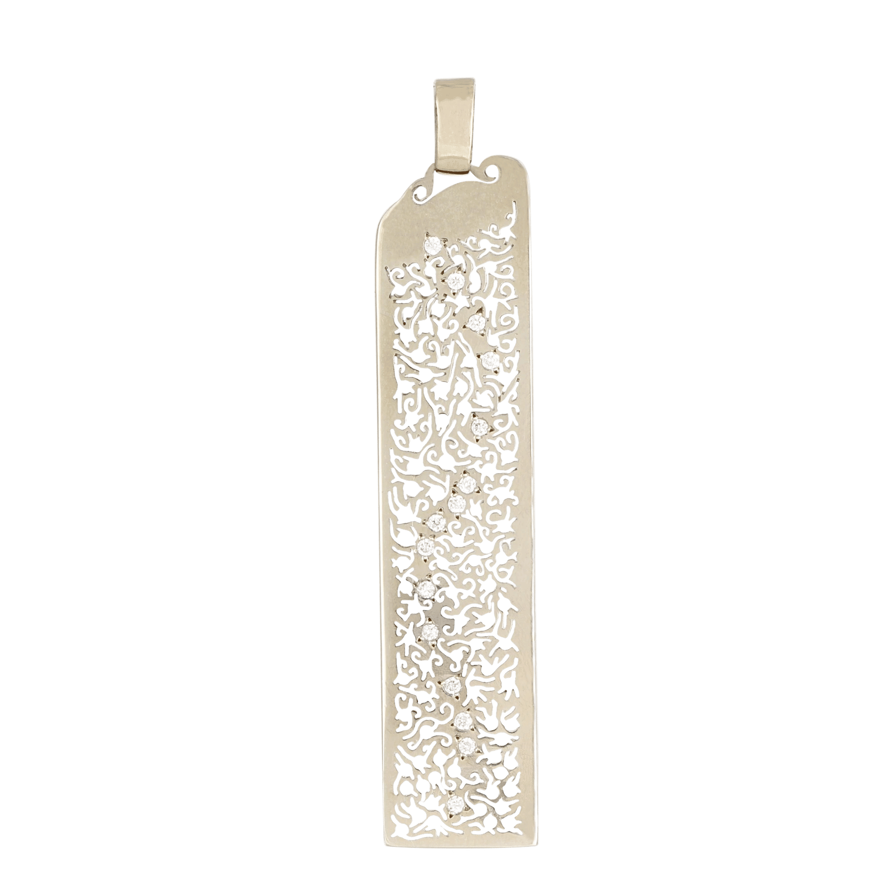Front image of Whirlwind Lace Pendant iD49NZA6D