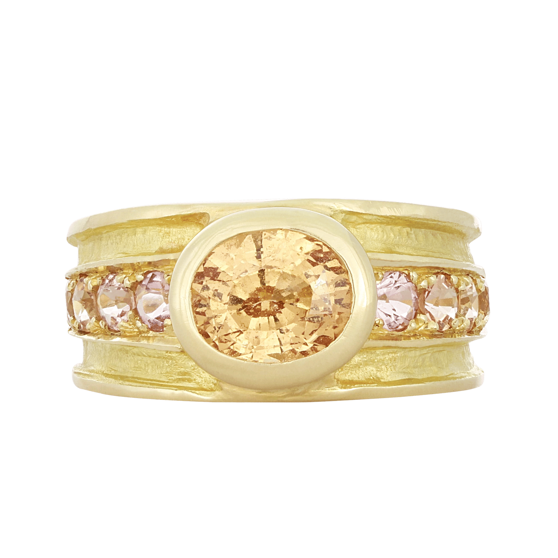 Front of Hessonite Diademe Ring ByYXoUvuCO