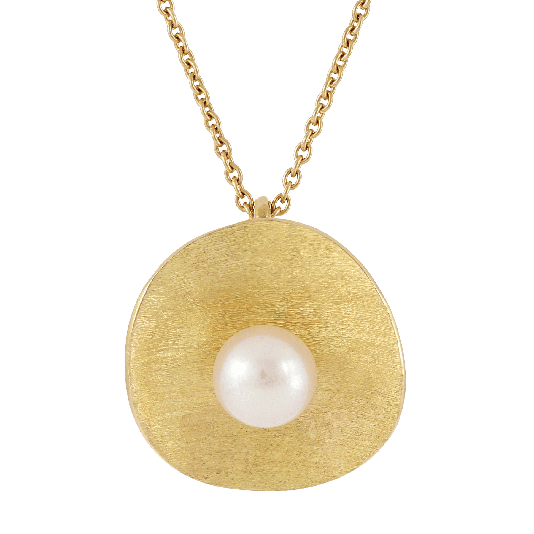 Front of Perle de Rosee Pendant