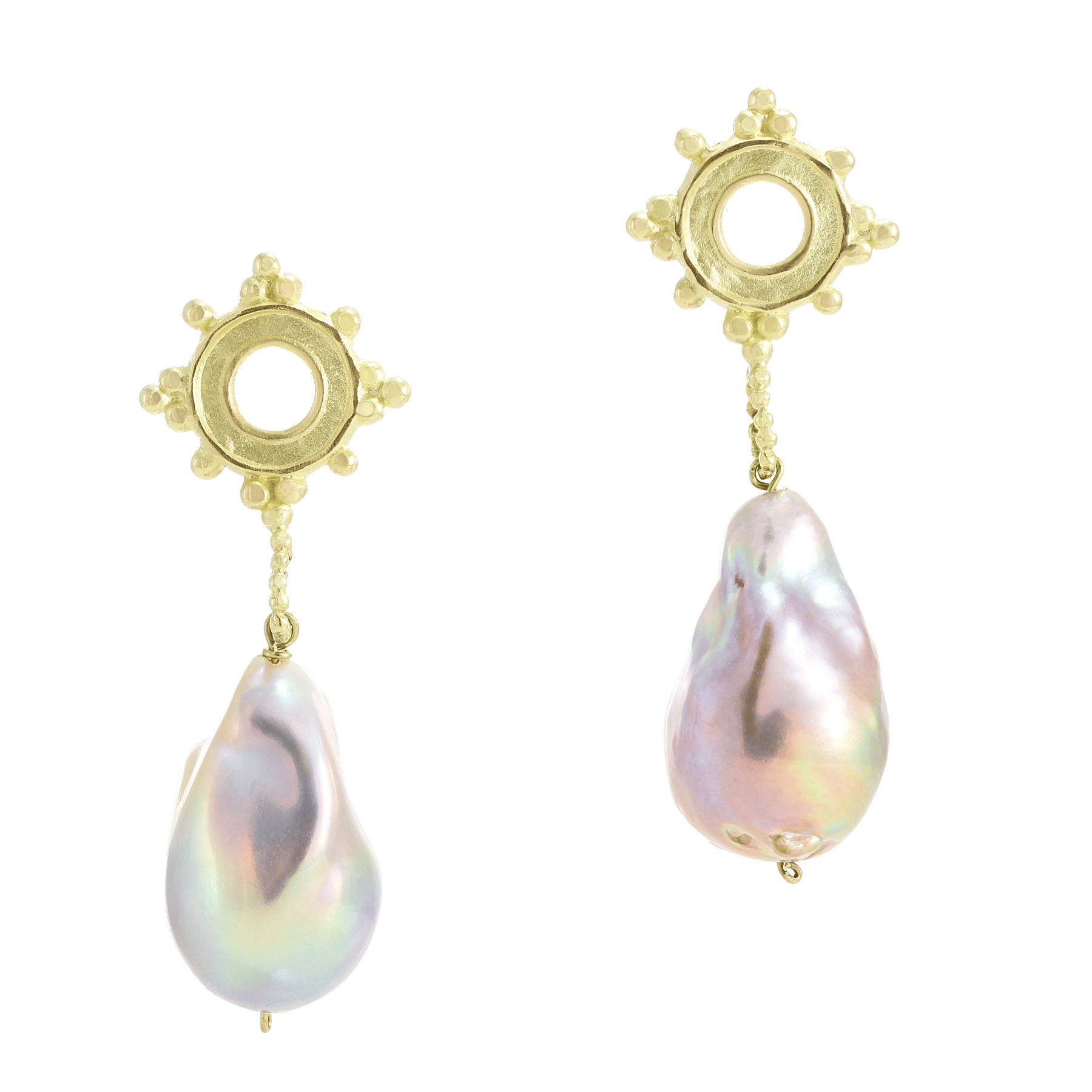 Front of Talisman Earrings