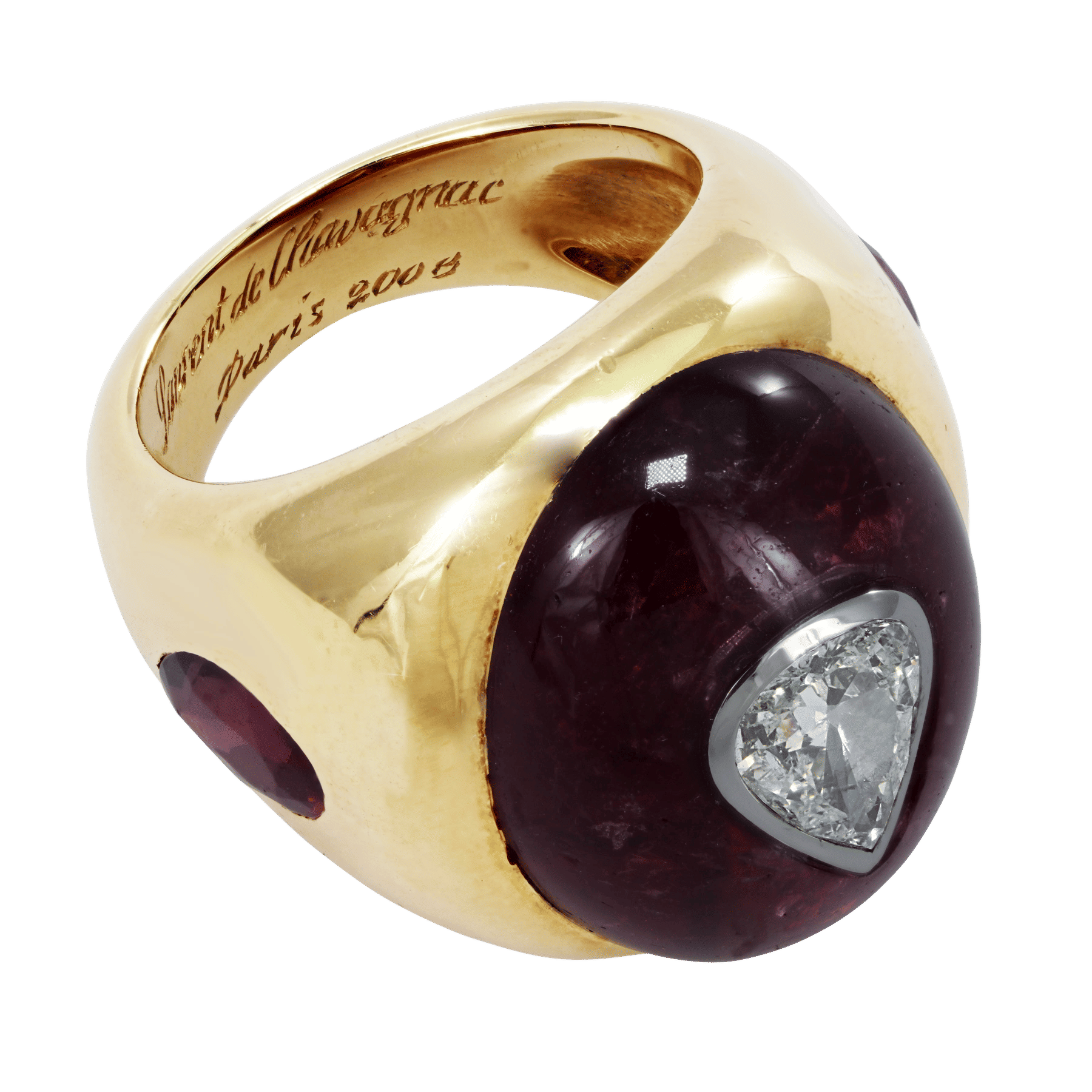 Side image of Krishna Ring by Laurent de Chavagnac