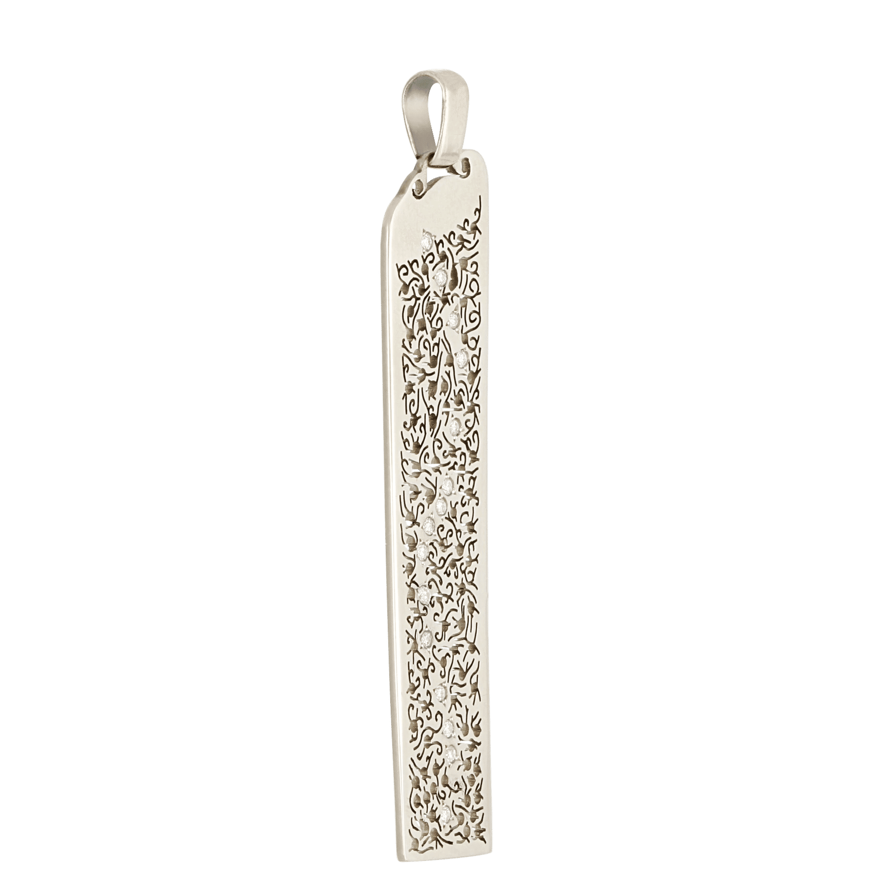Side image of Whirlwind Lace Pendant