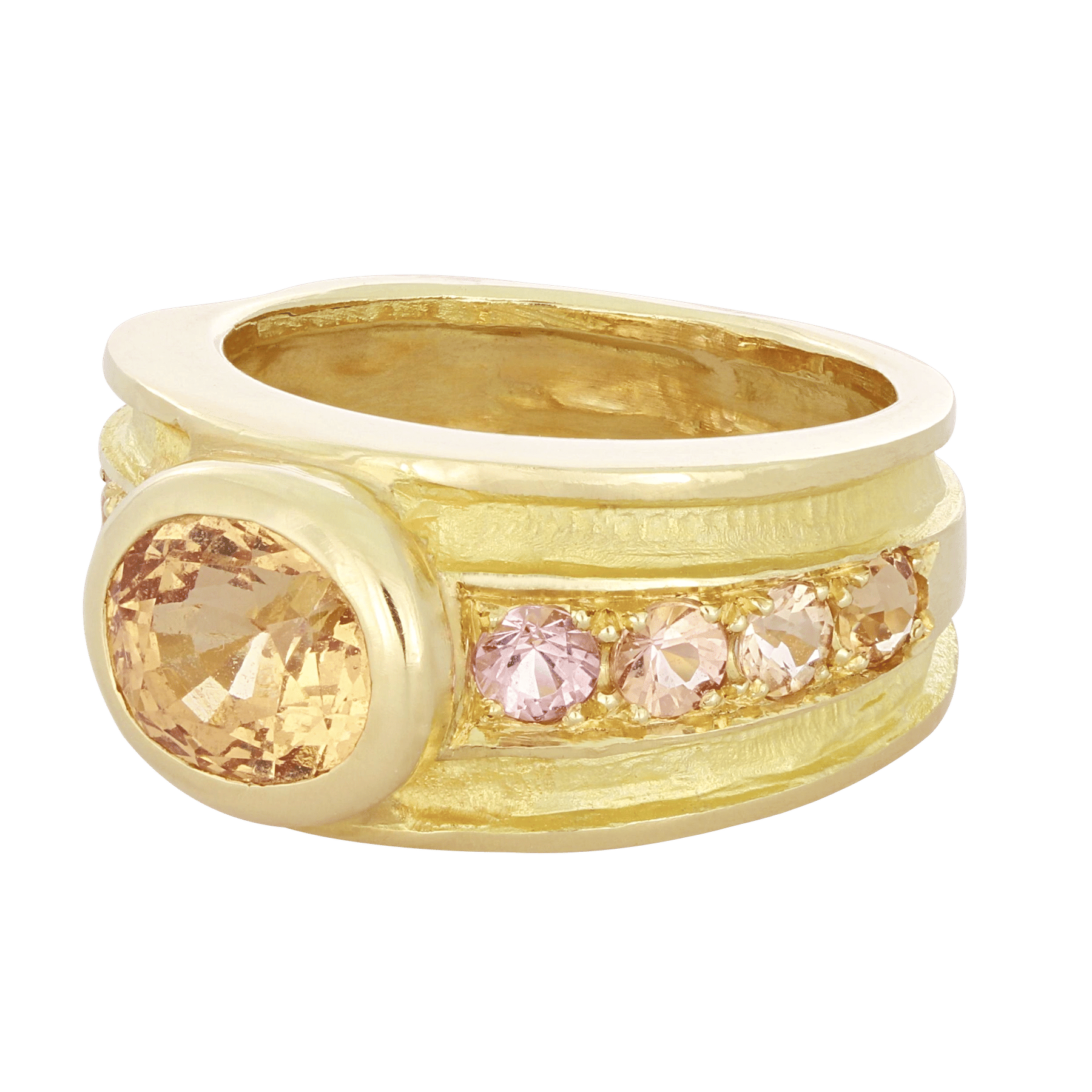 Side of Hessonite Diademe Ring 2 KfRnsWnrc