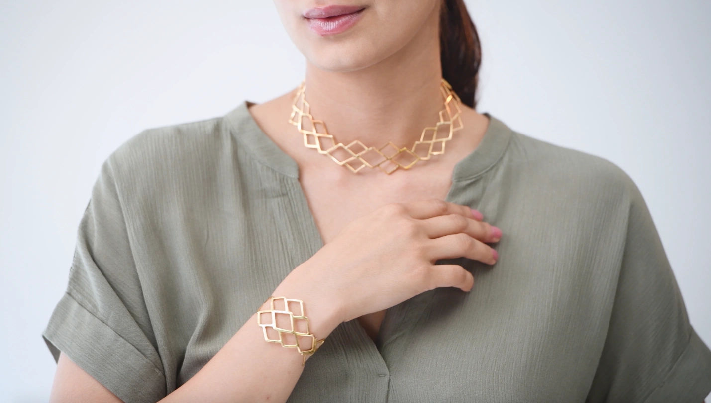 Nefertiti Bracelet by Michèle Baschet
