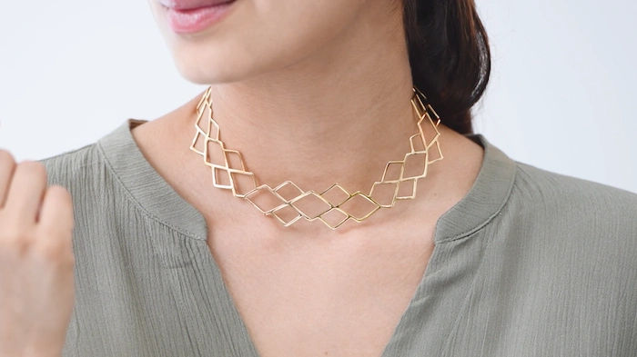 Nefertiti Necklace by Michèle Baschet