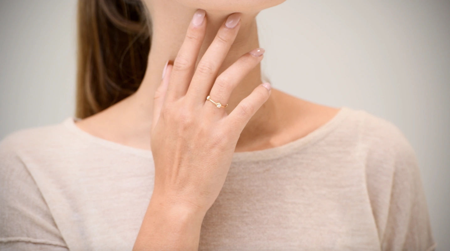 Diamond Orbitale Alliance Ring by Garaude Paris