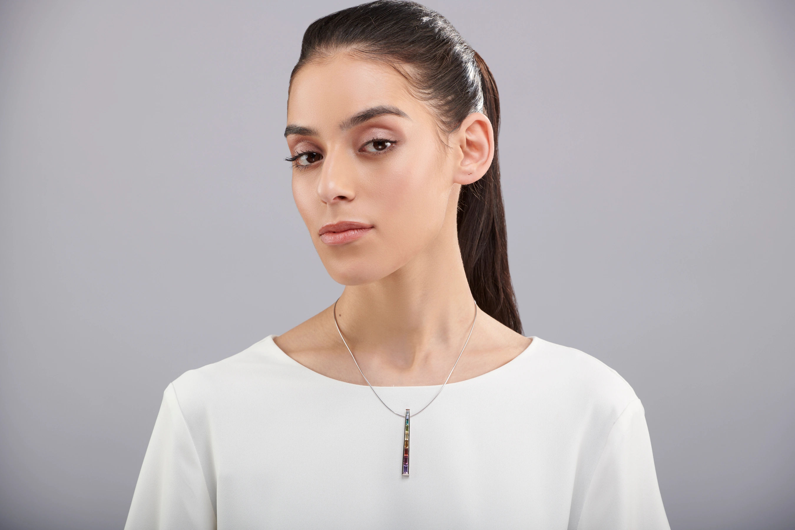 Rainbow Pendant by Chalvet Paris