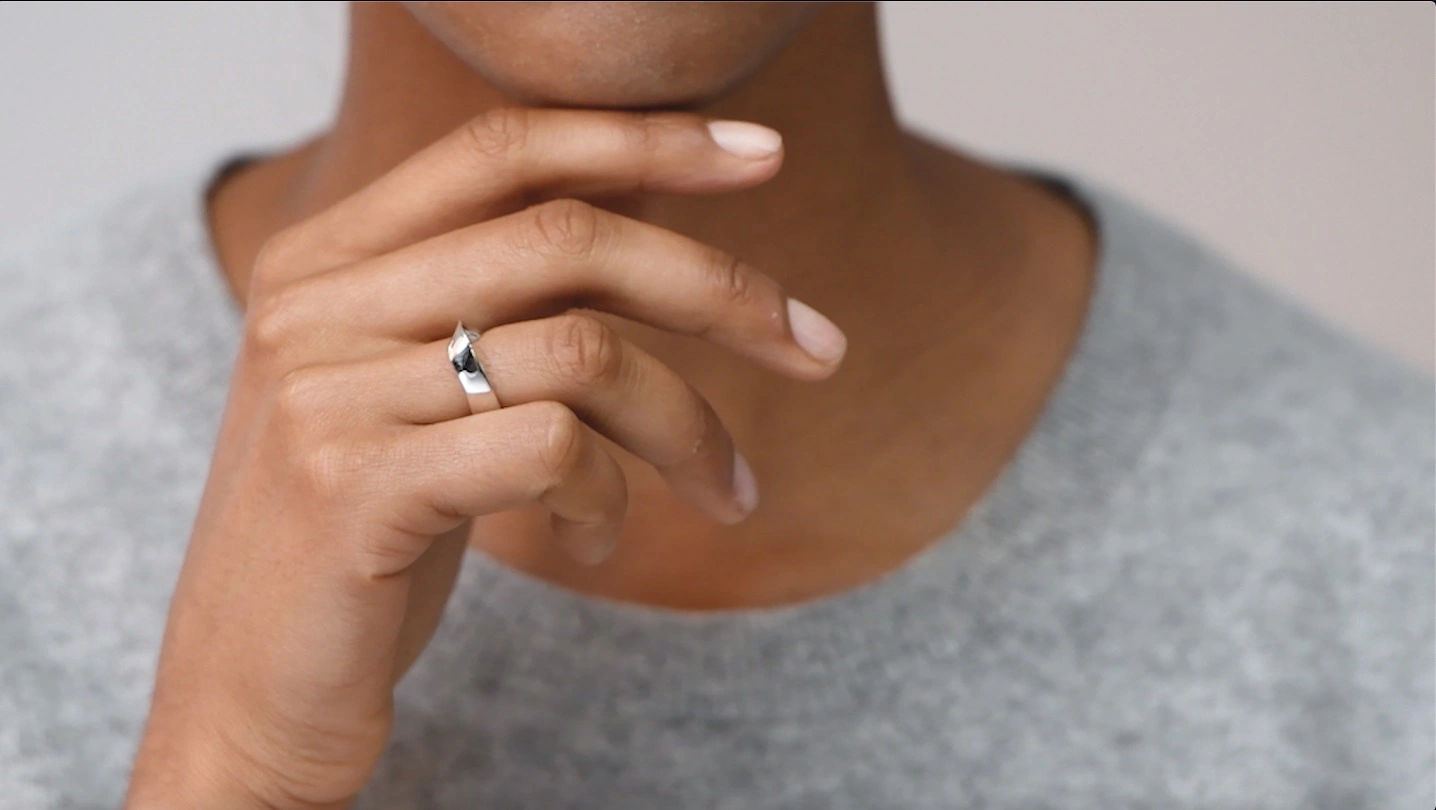 Ribbon Ring by Michèle Baschet