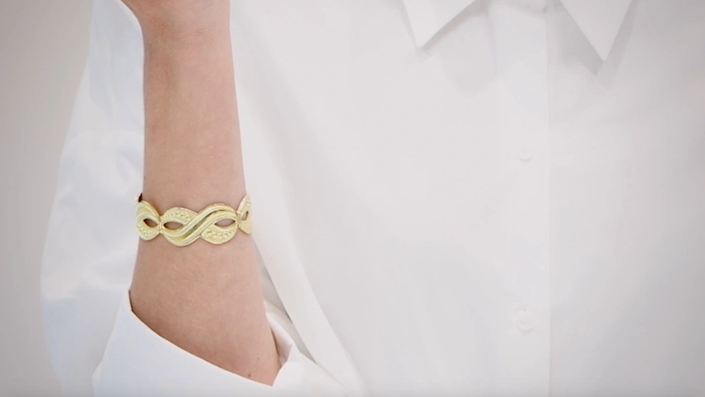 Wave Bracelet by Hélène Courtaigne Delalande