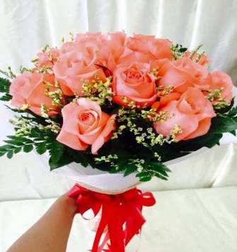 Orange Rose Bouquet