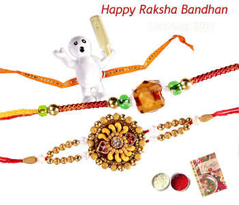 Set of 3 Rakhis C1641