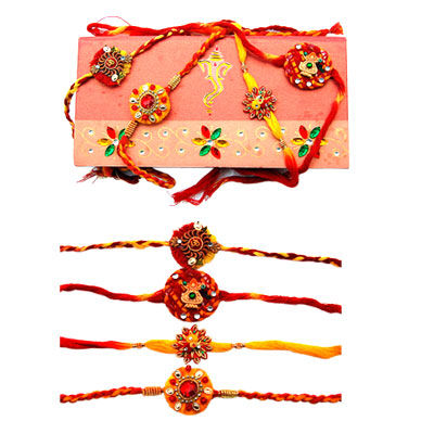 4 Rakhis Set C1108