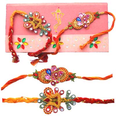 Two Fancy Rakhis C1107