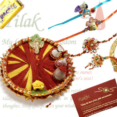 Upgraded Rakhi Thali C1121