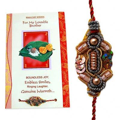 Rakhi and Card Pack C1105