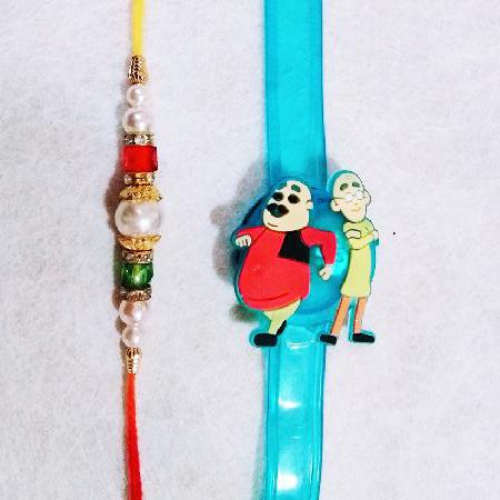 Motu Patlu and Pearls Rakhi