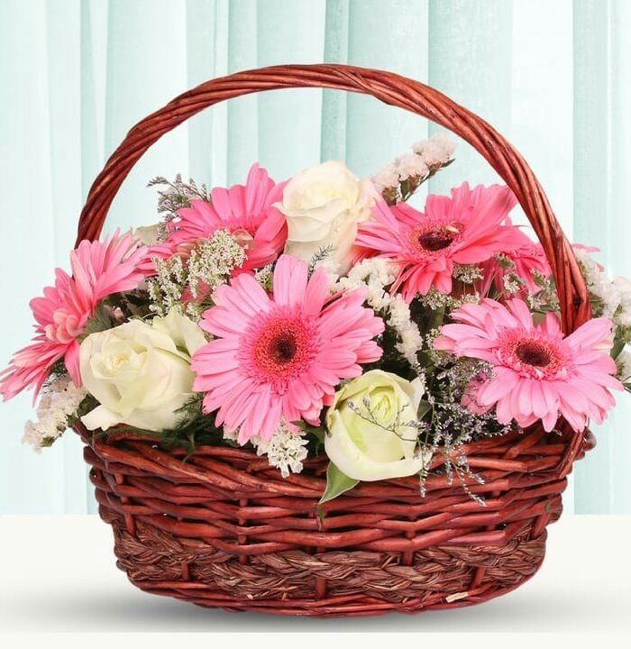 New Mothers Day Flowers Basket