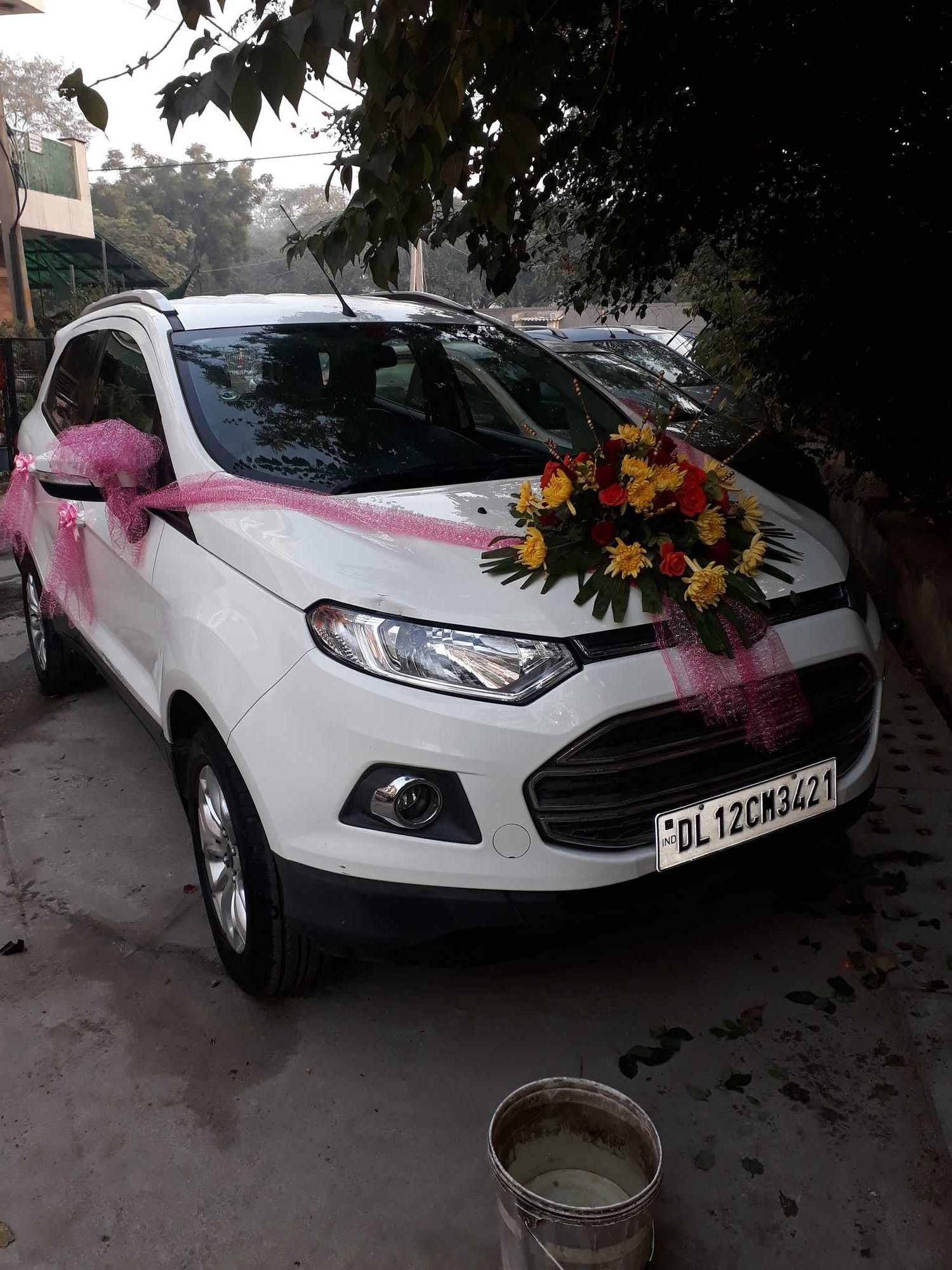 Simple Doli Car Decoration