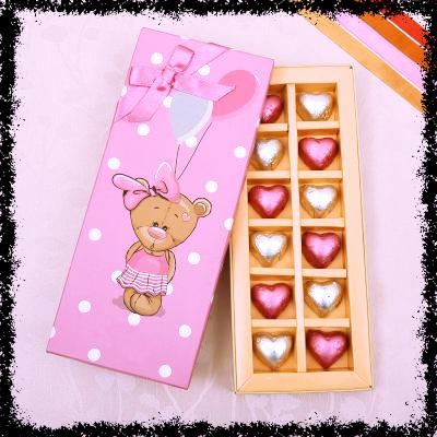 Heart Shape Chocolates 12 Pcs