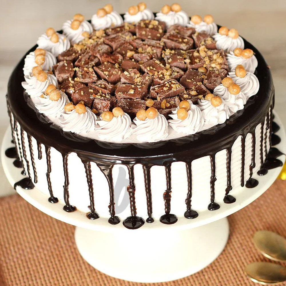 Caramel Crunch Black Forest  Cake