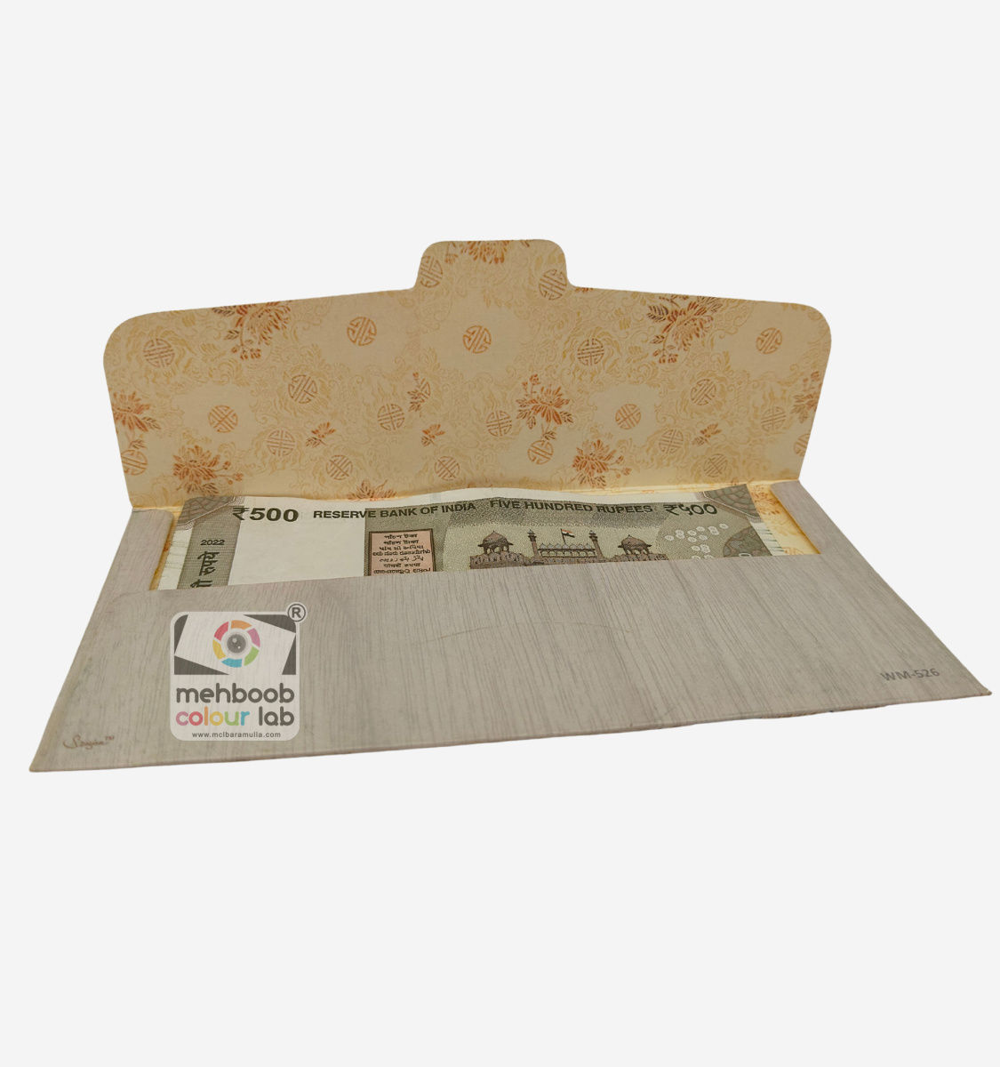 Emerald Bloom Luxe Envelope