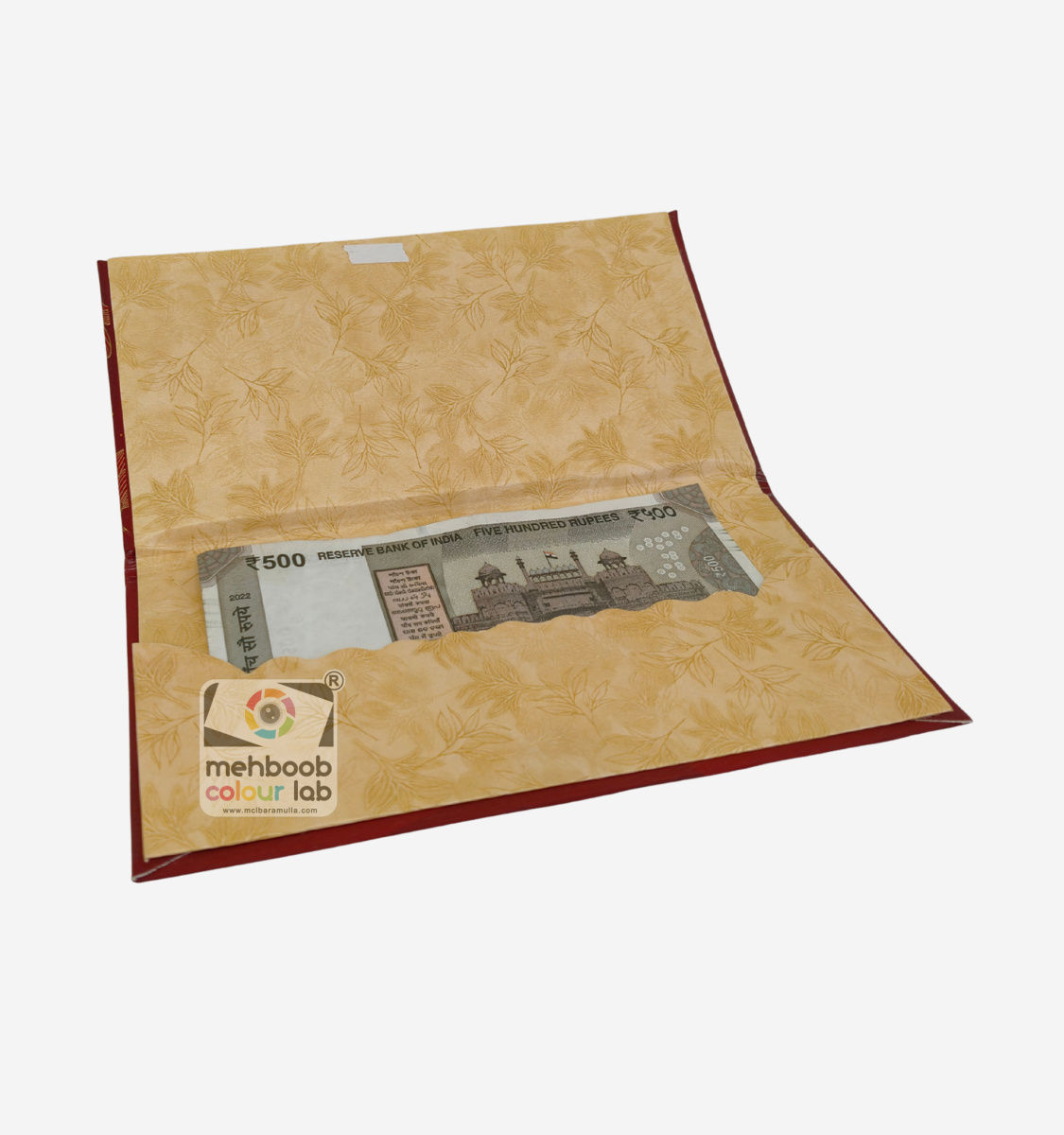 Blossom Scarlet Floral Envelope