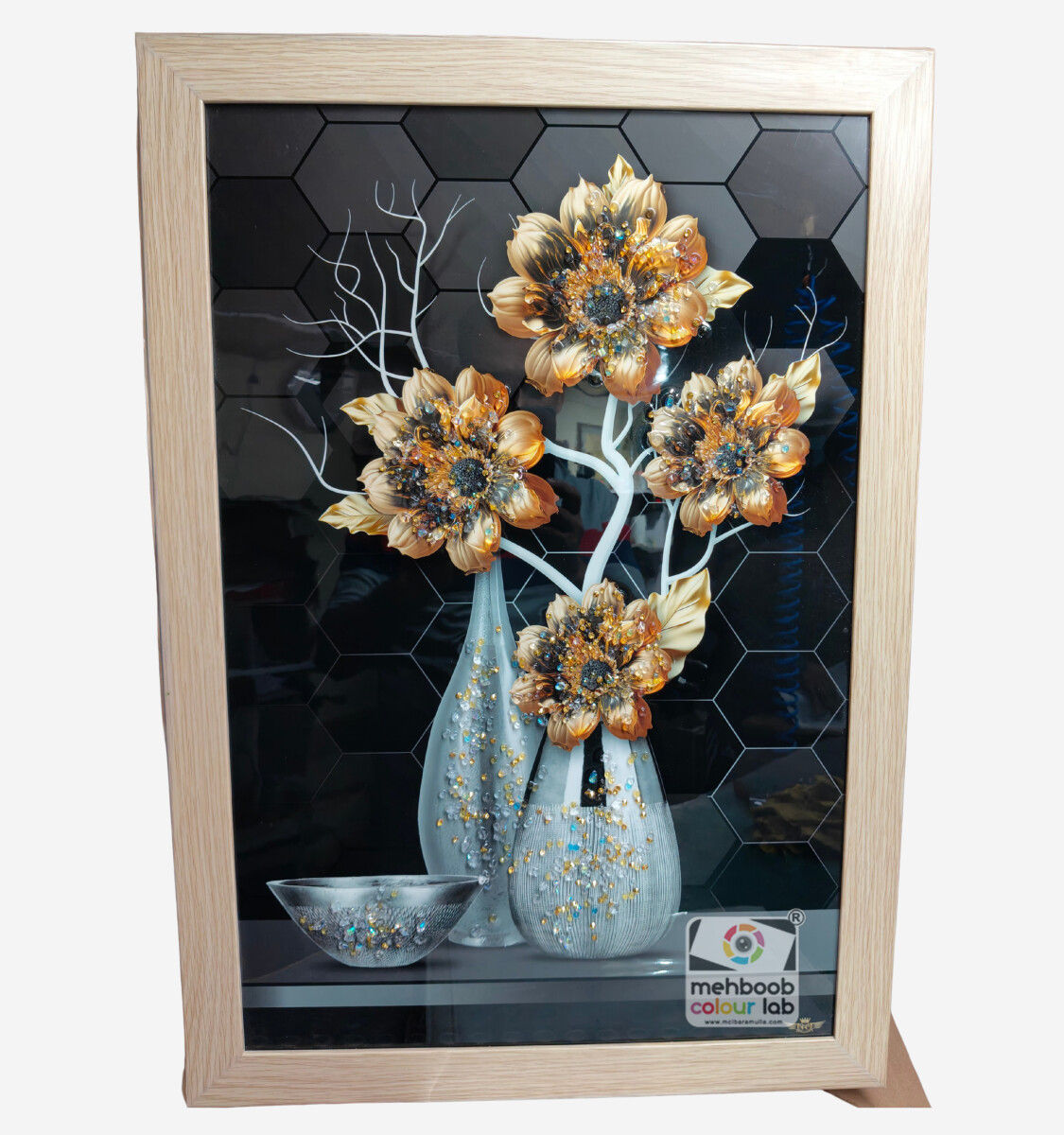 Flower Vase Wall Decor Frame
