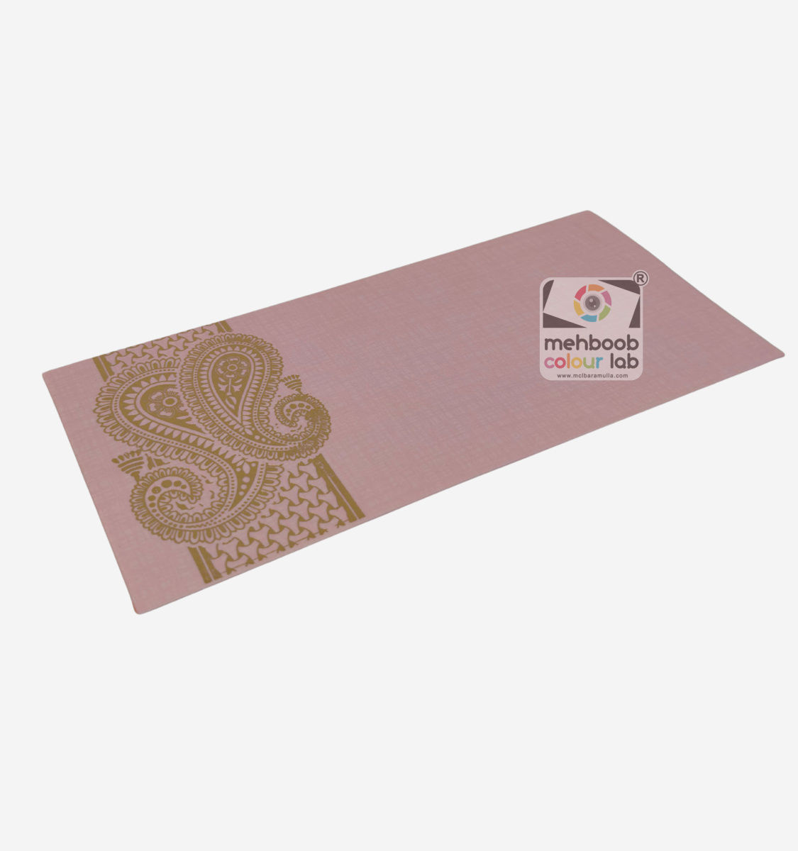 Blush Gold Paisley Envelope