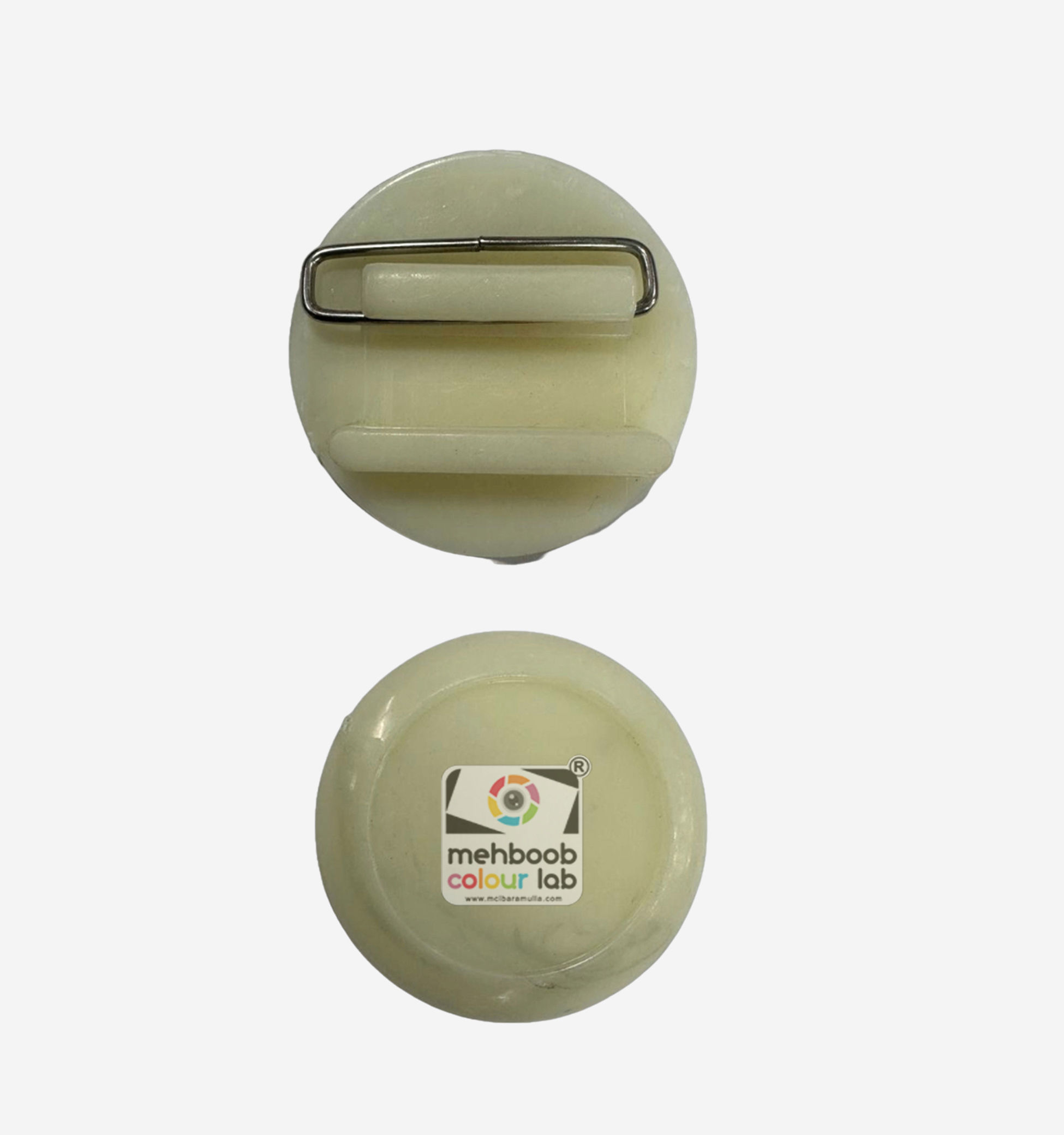 Buccle Belt White With Fitting 100