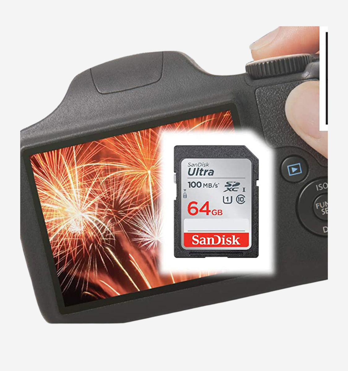 64GB SD Card 100 MBPS