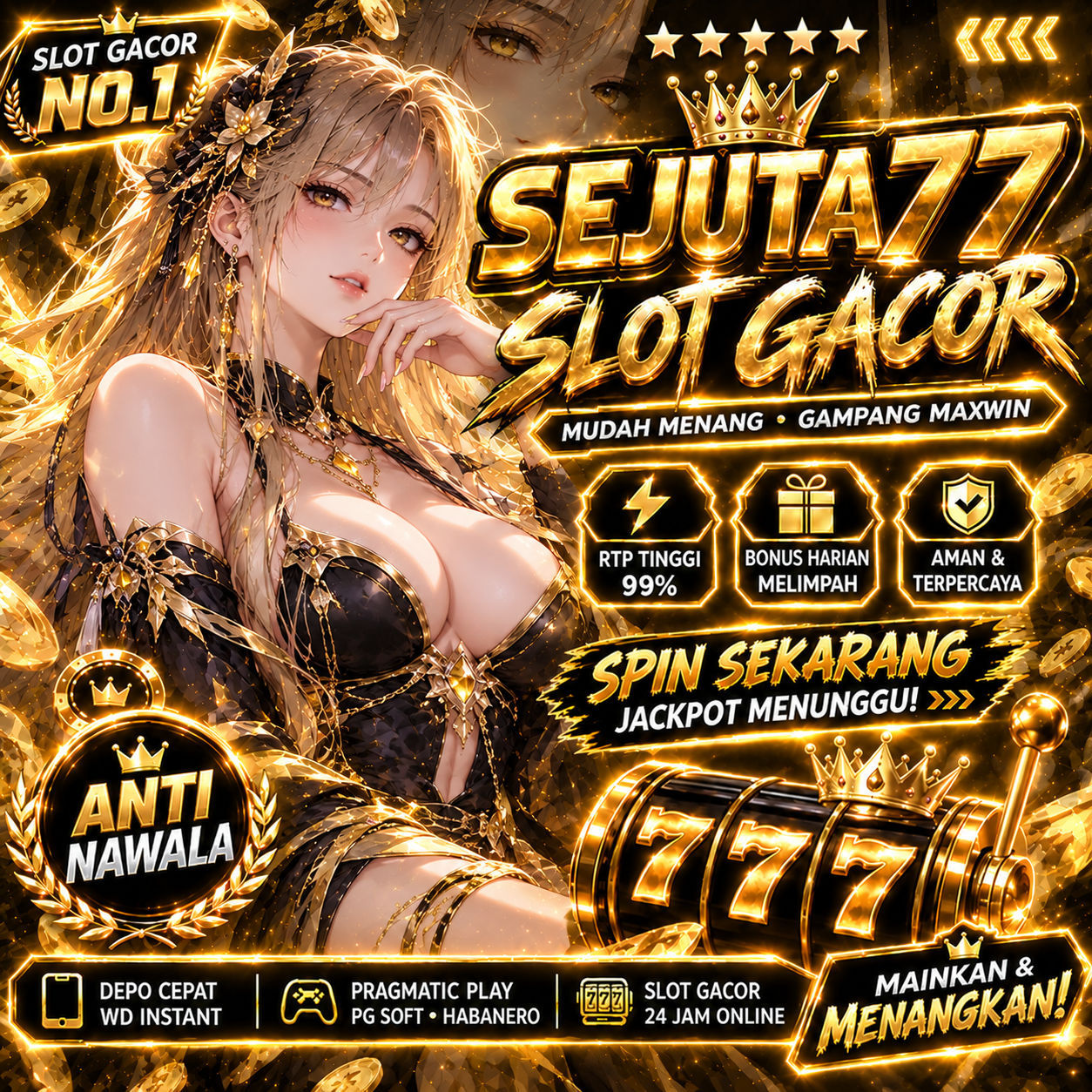 SEJUTA77 Banner
