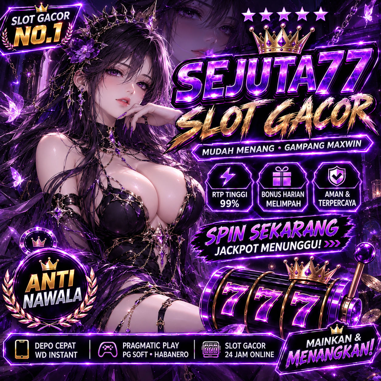SEJUTA77 Banner