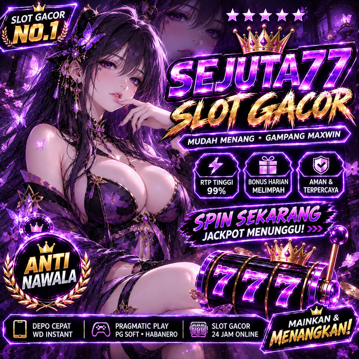 SEJUTA77 Banner