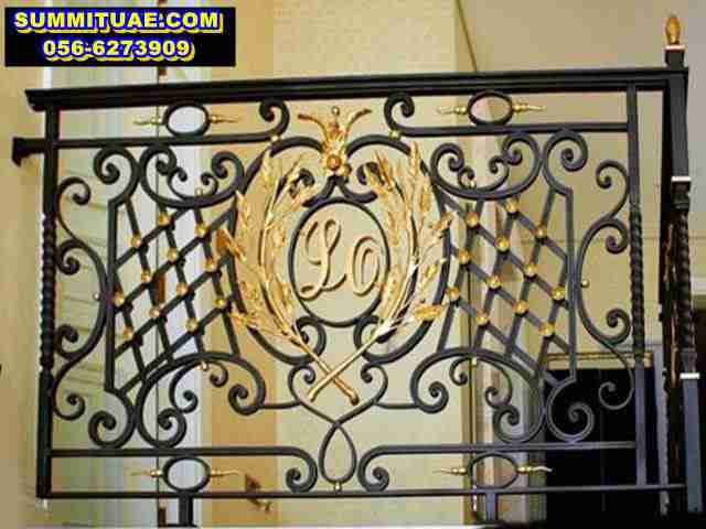 Classic Wrought Iron Railing Panels