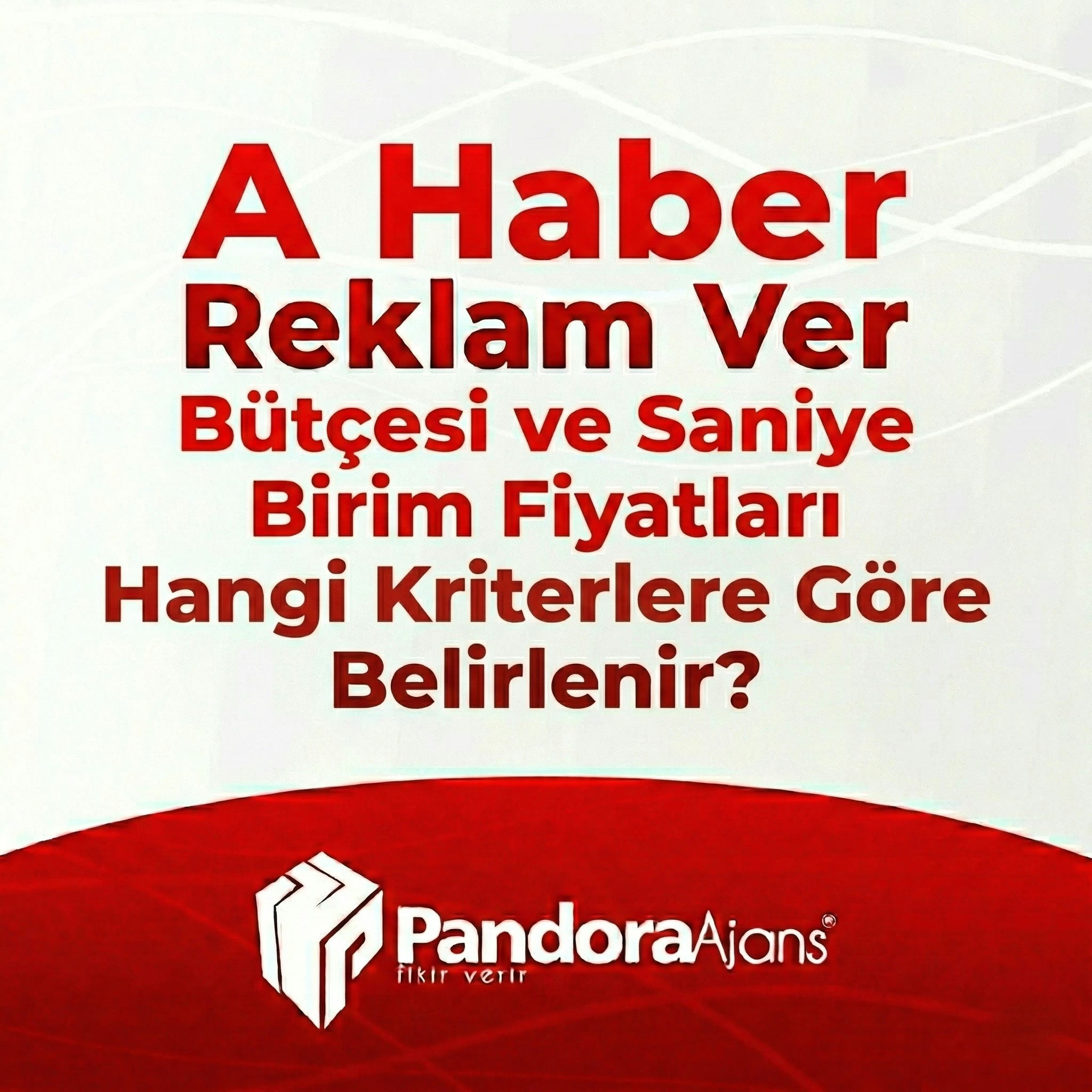 a haber reklam bütçe