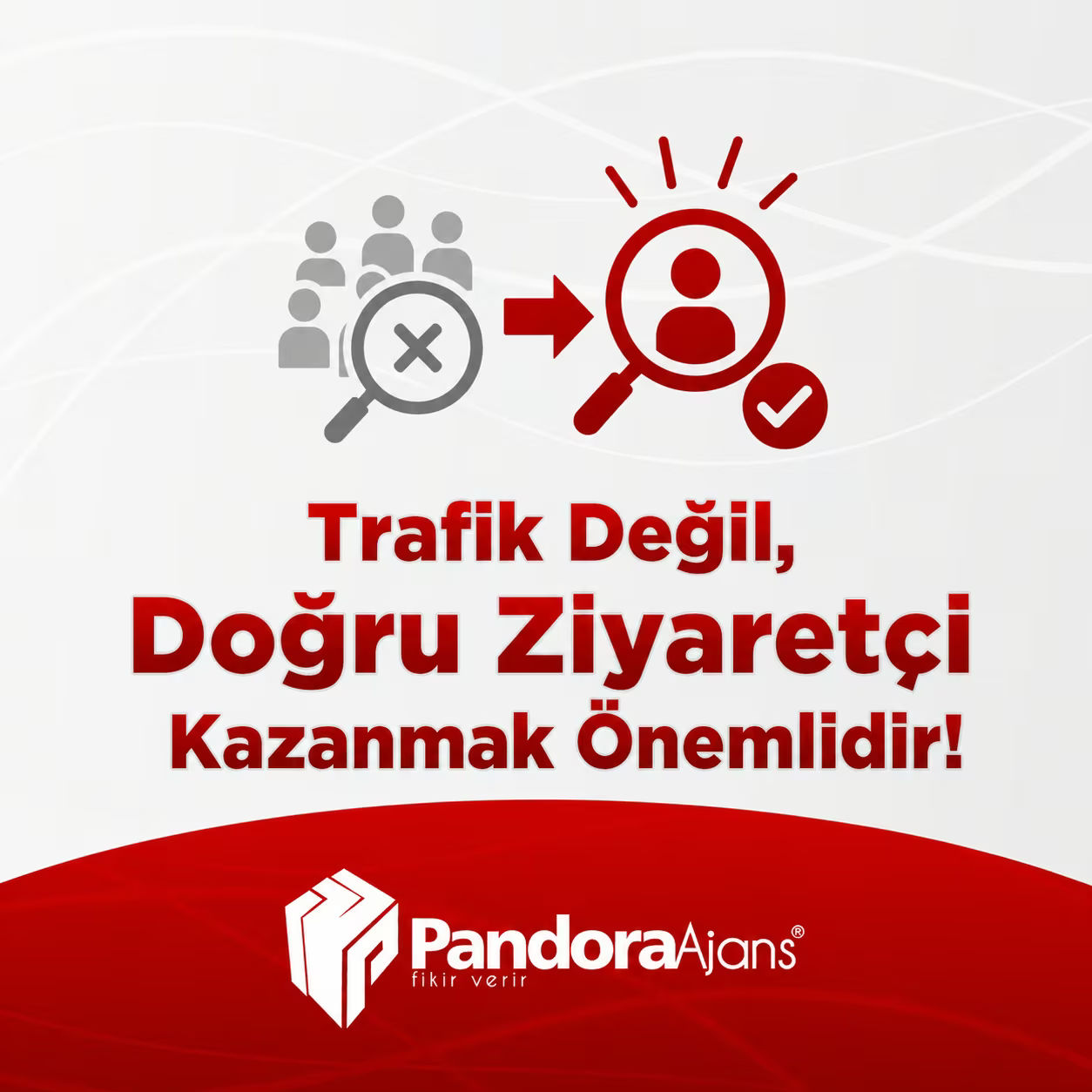 Trafik değil doğru ziyaretçi kazanmak önemlidir