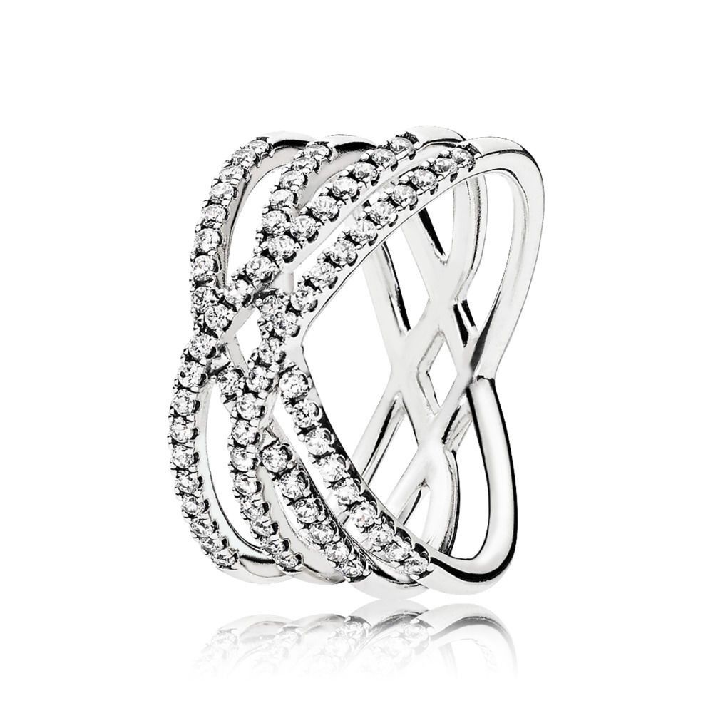 Pandora Cosmic Lines Ring 196401CZ Up To 50% And Hassle-Free Return Policy