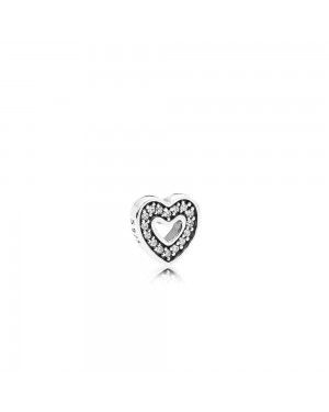 Pandora Captured Heart Petite Locket Charm 792163CZ