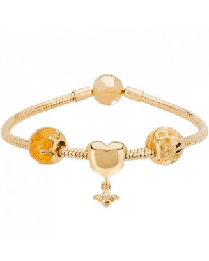 Pandora Honeybees Hearts And Honey Complete Bracelet GS0079