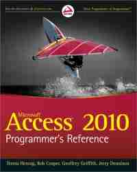 Access 2010 Programmer’s Reference