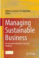 Managing Sustainable Business